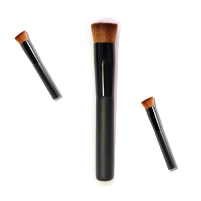 China Angular Blush Logo Mask Makeup Brush Custom Foundation Makeup Brush Bb Cream Make Up Brush for sale