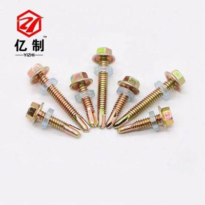 China Pan Self Drilling Screws Manufacture Factory M4.2-M5.5 Zinc Color Stainless Steel Grade 201304 4.8/8.8/10.9/12.9 for sale