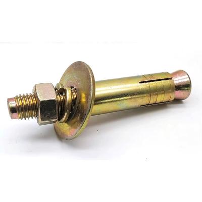 China Steel Elevator Expansion Bolts Factory Wholesale Products High Quality Metal Elevator Anchor Galvanized expansionM10M12M14 for sale