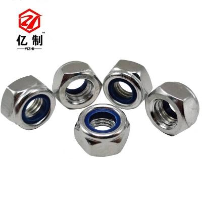 China General Industry Provied Good Price And High Quality Nylon DIN982 DIN985 Insert Self Lock Hex Nut for sale