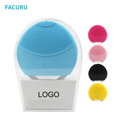 China Best Selling Exfoliating Acne Treatment Silicone Face Massager Sweeps Silicon Facial Brush For Face for sale