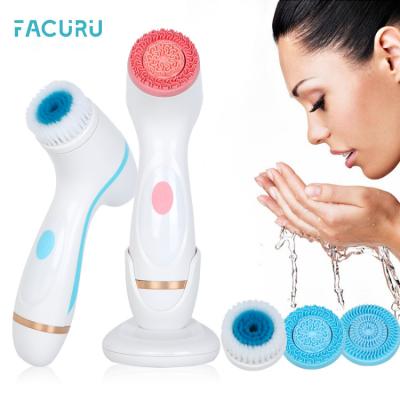 China Hot Sale Lumispa DEEP CLEANING Skin Care Products Rotate Face Silicone Cleansing Facial Cleansing Brush for sale