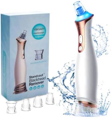 China Korea Acne Treatment Facuru Heat Massager Blackhead Remover Water Cycle Pore Acne Pimple Blackhead Removal Tool Blackhead Remover for sale