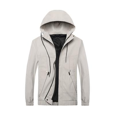 China QUICK DRY New Arrivals Fashion Full Zip Up Hooded Men Work Quropean 2022 Streetwear Wholesale Cropped Active Jacket Luxe for sale