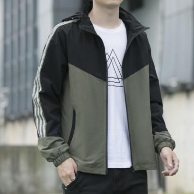 China QUICK DRY Clothing Fashion Shape Zipper Sports Jacket Men's Simple Hoodies Anorak for sale