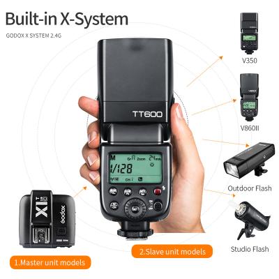 China TT600II 2.4G GN60 DSLR Speedlite Camera Snapshot Wireless Remote Control Master/Slave Light for Canon for sale