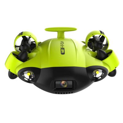 China With Underwater Camera Fifish V6 Drone With Head-tracking Function + VR Box + 100M Cable + Reel + 64G Internal Storage Package for sale