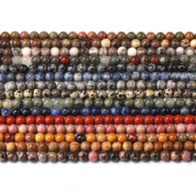 China Jewelry Making Bulk Wholesale Cheap Natural Rosary Beads Gemstone Beads For Jewelry Making for sale