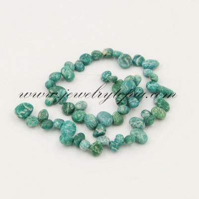 China SP1226 Natural Star Low Prices Amazonite Drop Russian Style Chips Stone for sale