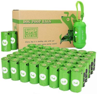 China Viable Biodegradable Dog Waste Bag Dog Poop Bags With Dispenser In A Box for sale