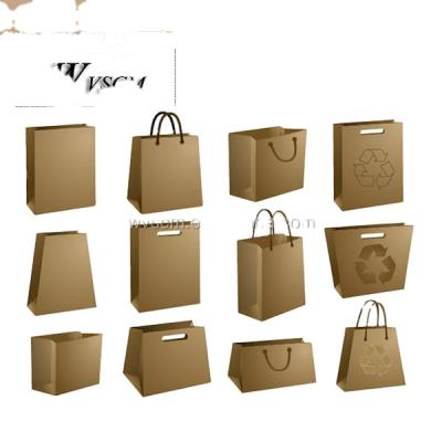 China Luxury Recyclable And Brown High Qualtity White Kraft Paper Bag for sale