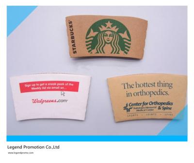 China Hot sell custom coffee sleeves for sale