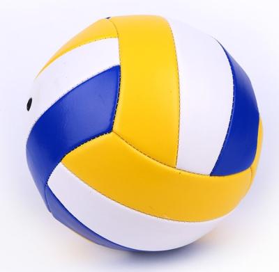 China Cheap Quality Hot Selling Good Quality Fiber+PU Comfortable Wear-resistant Volleyball for sale