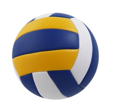 China Free Sample Durable Official OEM Volley Ball Size 5 Beach Volleyball Ball Customized PVC PU Leather Laminated Volleyball for sale