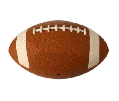 China Custom PU Rugby Balls Rugby Logo Composite Youth Durable Leather Soft American Football Custom Wear Resistant Material Size 9 for sale