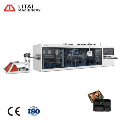 China New Type High Capacity Four Stations Plastic Thermoforming Machine 2020 Plastic Products Price for sale