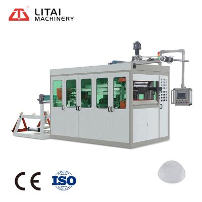 China Building Material Stores Factory Sale Automatic Disposable Positive and Negative Pressure PP/PVC/PET/Tray Plastic Cup Thermoforming Machine for sale