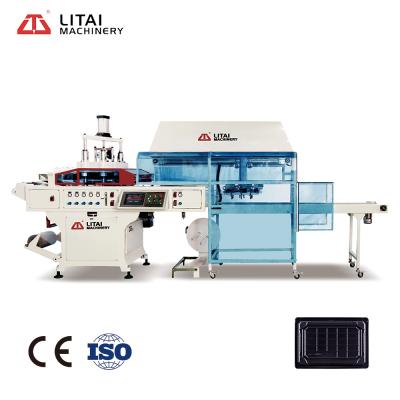 China PUNCHES Full Automatic Plastic Box Plastic Tray PUNCHES Thermoforming Machine for sale