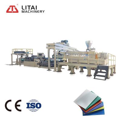 China 2021 China pp plastic sheet production line sheet extruder making machines price for sale for sale