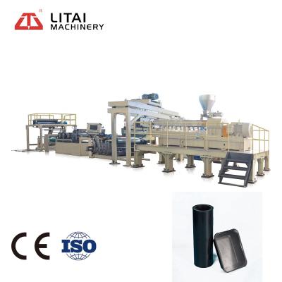 China Good Sheet Price Best Litai Company Sales Pet Cup Plastic Sheet Extrusion Machine for sale