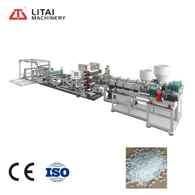 China Sheet China Double Layers PP PS Plastic Sheet Extrusion Line for sale