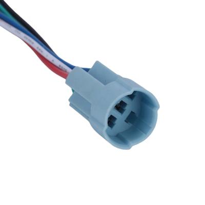 China Factory Supply 16mm Electronic Push Button Switch Connector 3pin Cables Universal Wiring Harness 150mm for sale