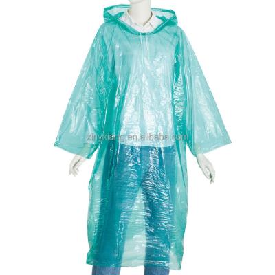 China Factory Wholesale 100% biodegradable poncho, Custom Printed Biodegradable Disposable Rain Ponchos with hood for sale