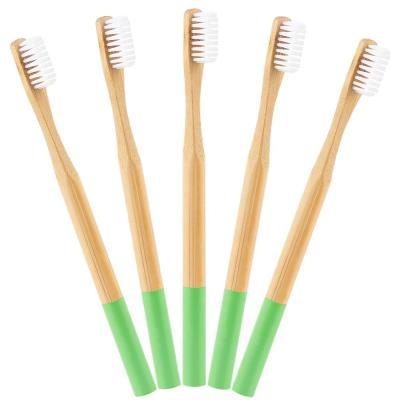 China Factory Wholesale BAMBOO TOOTHBRUSH, Bamboo Toothbrush Natural Low-carbon Eco-friendly Soft Bristle Toothbrush Oral Care for sale