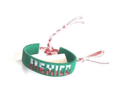 China Factory Custom Woven Friendship Bracelets, personalised woven name bracelet, Woven Thread Bracelets for sale