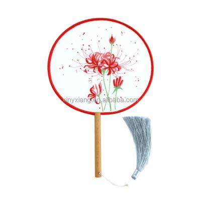 China Factory Wholesale Flowers Quilted Paper Stripes Tools Art DIY Quilling Paper Round Circle Fan Kit, DIY Embroidery Material Fan for sale