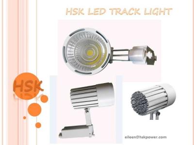 China Alluminum Energy saving LED Track Light , Rail Spot Trunking Lighting 30w for sale