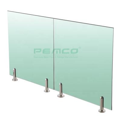 China Modern Frameless Balustrade Glass Fencing 10-12mm PEMCO Australia Glass Pool Spit And Glass Pool Fence for sale