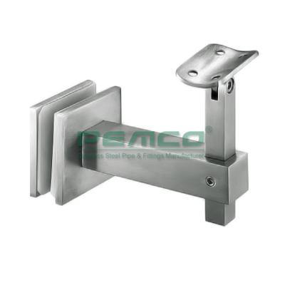 China B527F Guangdong Factory Modern Square Fixed Glass Railing Mount Bracket Sale for sale