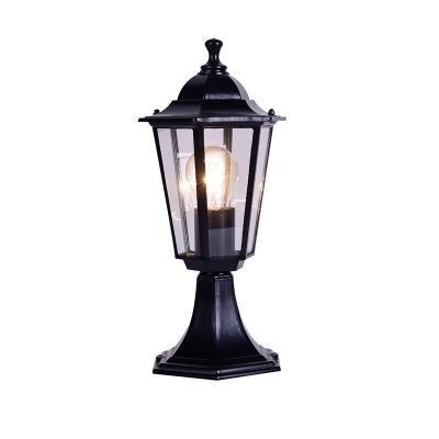 China Classic European Lamp Villa Courtyard Landscape Gate Post Pillar Light Led Garden Light for sale