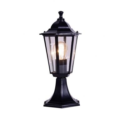 China European Outdoor Antique Garden Pillar Fence Lamp Post Gate Light for sale