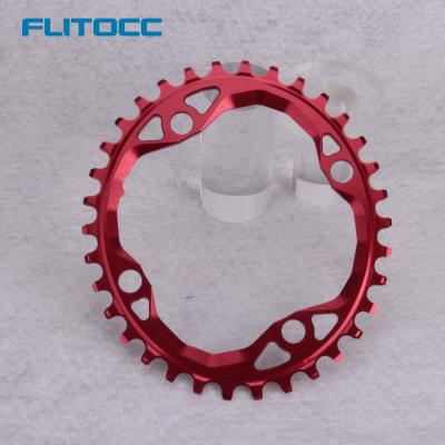 China BMX Bike Oval Chainring 7075 Crankset Aluminum Disc Chainring for sale