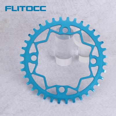 China BCD 104mm BMX 32T 34T 36T Aluminum Bicycle Chainring Crankset for sale