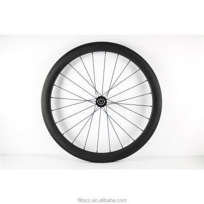 China Carbon 700c 50mm Road Bike Wheels Carbon Wheelset for sale