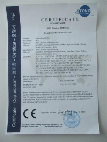 CE - Blue Carbon Technology Inc.