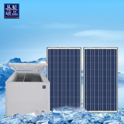 China Solar Panel Charging 159L Solar Freezer For Home Use 745*565*845mm for sale