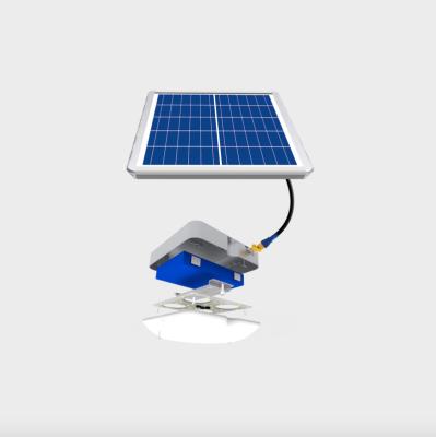 China Desktop Blue Carbon 5 Years Warranty Led Solar System Ceiling Light With LiFePO4 Battery Used for sale