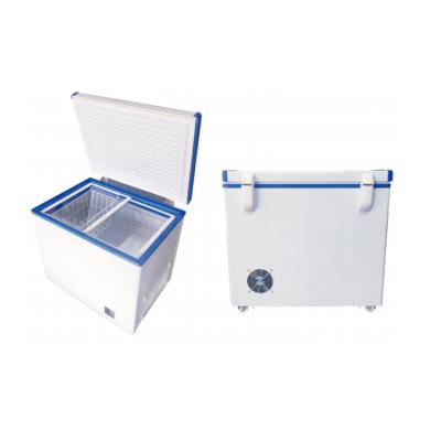 China Home Blue Carbon DC Freezer For Grid Solar System With Different Volume Portable Freezer for sale