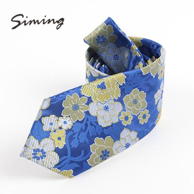 China OEM Modern Design 100%Polyester Colorful Handwork Floral Luxury Neck Ties For Men for sale