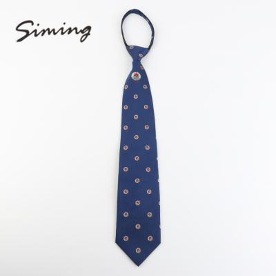 China Last Sale Good Design Woven Custom School Ties For Girls Kids Zipper Uniform for sale