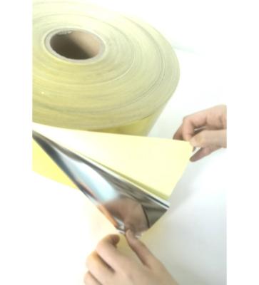 China Factory sale various waterproof pet label self adhesive material coated paper roll for label for sale