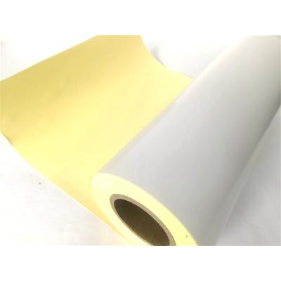 China Cheap Price Waterproof Guaranteed Quality Transparent Pet Sheets Label Adhesive Paper Roll for sale