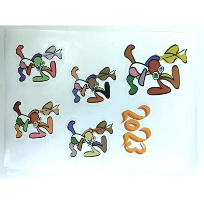 China Good Printing Widely Used New Designs Wholesale Printing Logo Label Sticker For Packaging Custom Made for sale