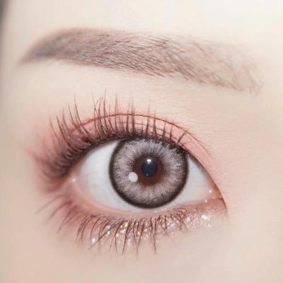 China new arrival s08 caramel color contact lens brown cosmetic contact lenses eye contact lens size 14.2mm S08 for sale