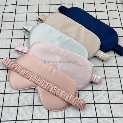 China High Quality Natural Silk Eye Mask Private Label Anti-Wrinkle Sleep Silk Eye Mask for sale