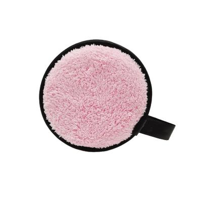 China Soft Free Pink Face Makeup Cleansing Pads Sample Customized Eye&Lip Makeup Remover Pads In Stock for sale